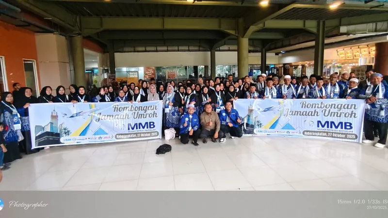 MMB Travel Berangkatkan 71 Jamaah Program Umrah Oktober Ceria ke Baitullah