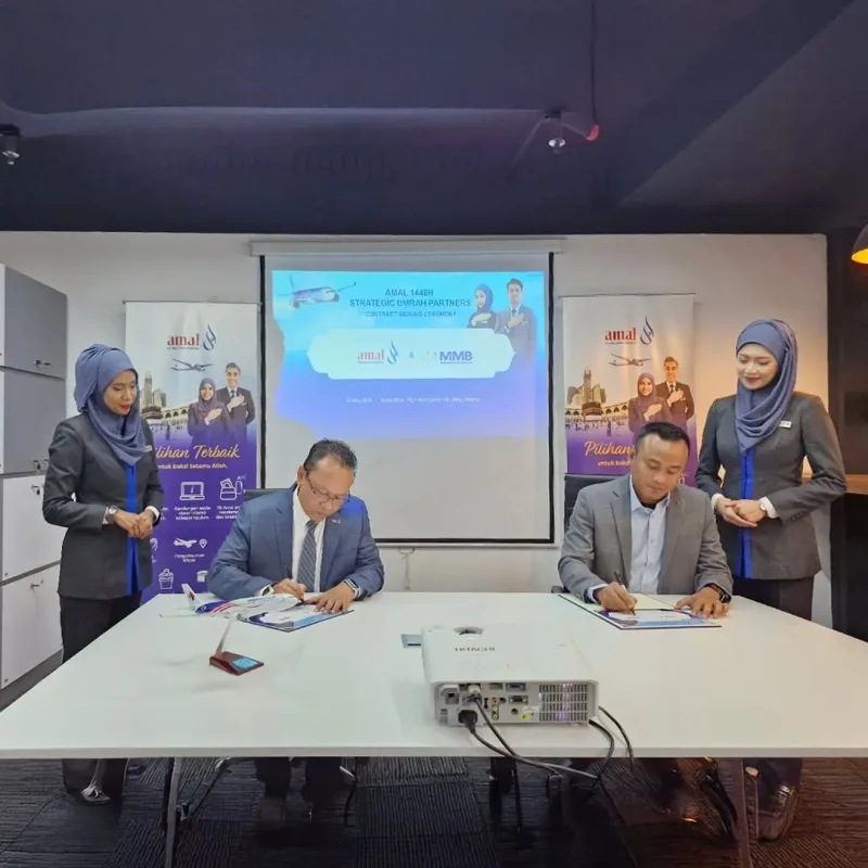 MMB Travel Resmi Menjadi Strategic Umrah Partner Amal by Malaysia Airlines 1448H